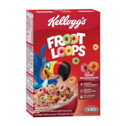 Ngũ cốc dinh dưỡng Froot Loops Kellogg's hộp 285g (1 Hộp)