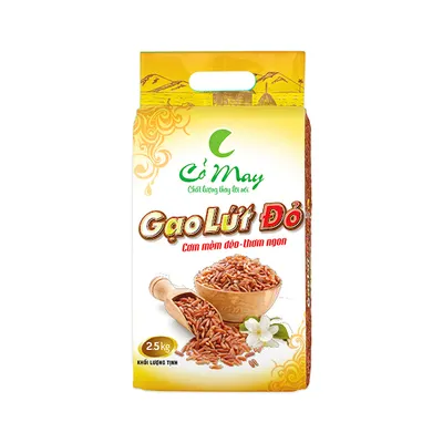 Gạo lứt đỏ Cỏ May túi 2.5kg