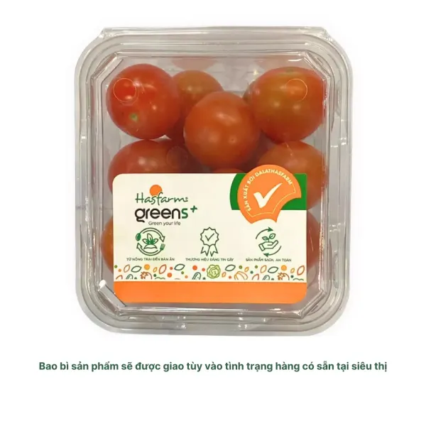 Cà chua bi tròn hộp 250g