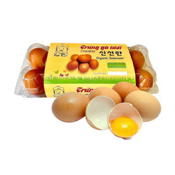 Trứng gà tươi Premium size 52g-58g Gfood hộp 10 quả (1 Hộp)