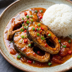 Cá Thu Sốt Chua Ngọt Đậm Đà, Đưa Cơm Ngày Mưa