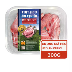 Xương giá heo Heo Ăn Chuối 300g (1 Khay)