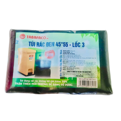 Lô 3 túi rác đen TBP size tiểu 45*55cm (51-54 cái)