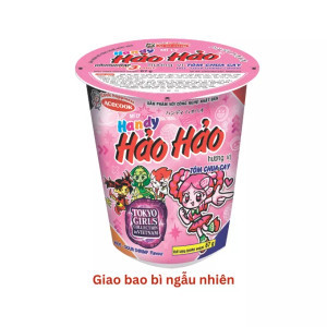 Mì Hảo Hảo Handy tôm chua cay Acecook Ly 67g (1 ly)