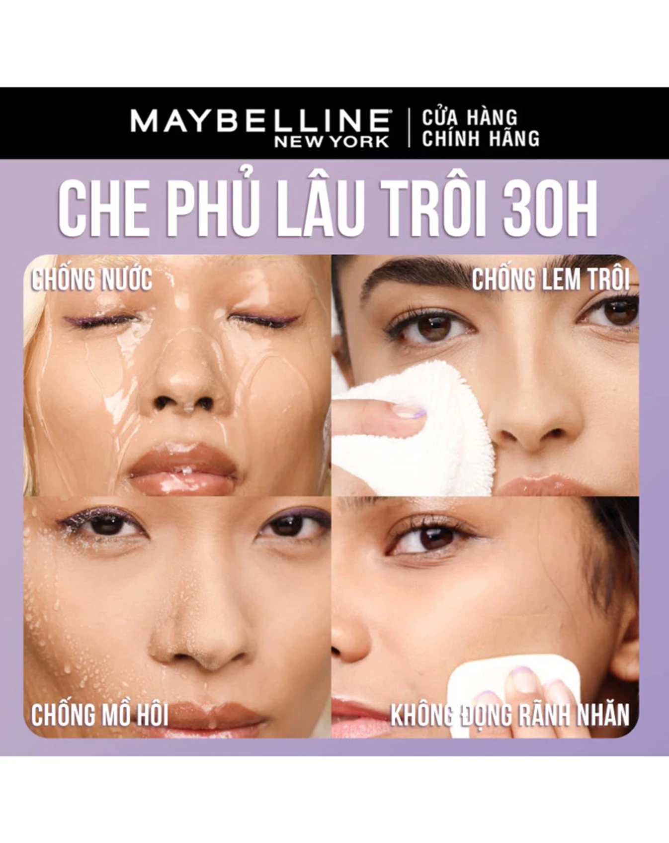 Phấn Nền Maybelline Che Phủ Mịn Lâu Trôi Bền Màu Super Stay 30H Flex Powder Foundation - M - Image 4