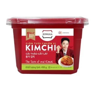 Kim chi cải thảo cắt lát Jongga hộp 450g