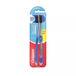 Bàn chải Slim Soft Flex Clean Colgate bộ 2 cây (1 Bộ)