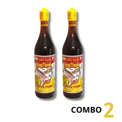 Combo 2 chai nước mắm cá cơm siêu hạng 35N 620ml