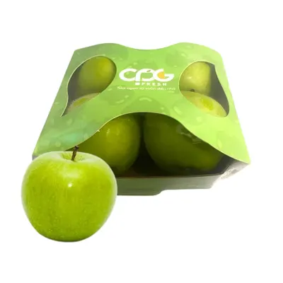 Táo xanh vỉ 4 quả 700g