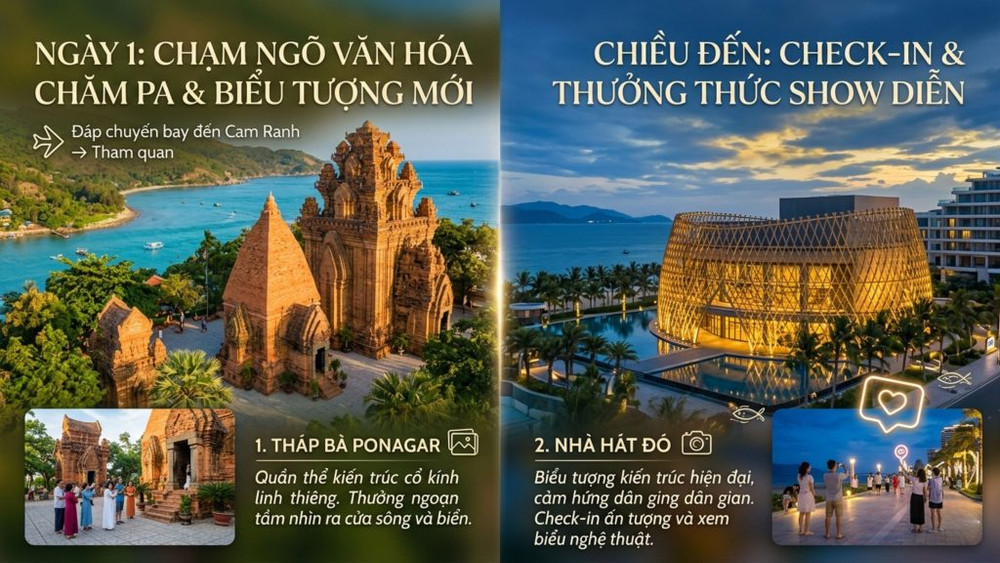 Tour Nha Trang 3 ngày 2 đêm ngày 1