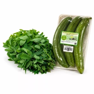 Combo rau bồ ngót Vietgap 300g & Mướp hương baby Vietgap 500g