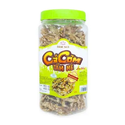 Cá cơm tẩm mè Đầm Sen hộp 150g