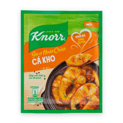 Gia vị hoàn chỉnh cá kho Knorr gói 28g (1 gói)