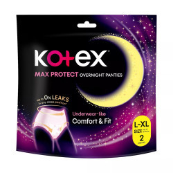 Băng dạng quần size L/XL Kotex gói 2 miếng (1 Gói)