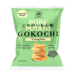 Snack khoai tây vị rong biển Gokochi gói 65g (1 Gói)