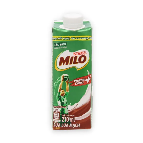 Sữa teen lúa mạch Milo chai 210ml
