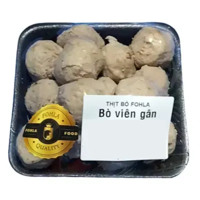 Bò viên gân Fohla khay 200g