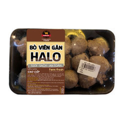 Bò viên gân Halo vỉ 200g (1 Vỉ)
