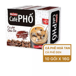 Cà phê đen đá Cà Phê Phố hộp 10 gói x16g
