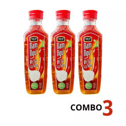 Combo 3 chai nước chấm ớt tỏi Lý Sơn Nam Ngư chai 300ml