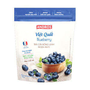 Việt quất đông lạnh Andros 300g (1 túi)