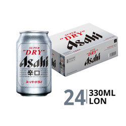 Thùng bia Super Dry 5% Asahi lon 330ml (24 Lon)