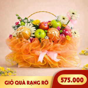 Giỏ quà trái cây Rạng Rỡ (1 Giỏ)