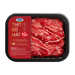 Thịt bò Kiriotoshi thái lát Vinabeef Plus khay 200g (1 Khay)