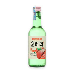 Rượu soju vị đào tự nhiên 12% Chumchurum chai 360ml