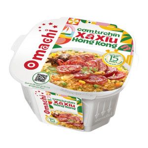 Cơm tự chín xá xíu Hong Kong Omachi hộp 181g (1 Hộp)
