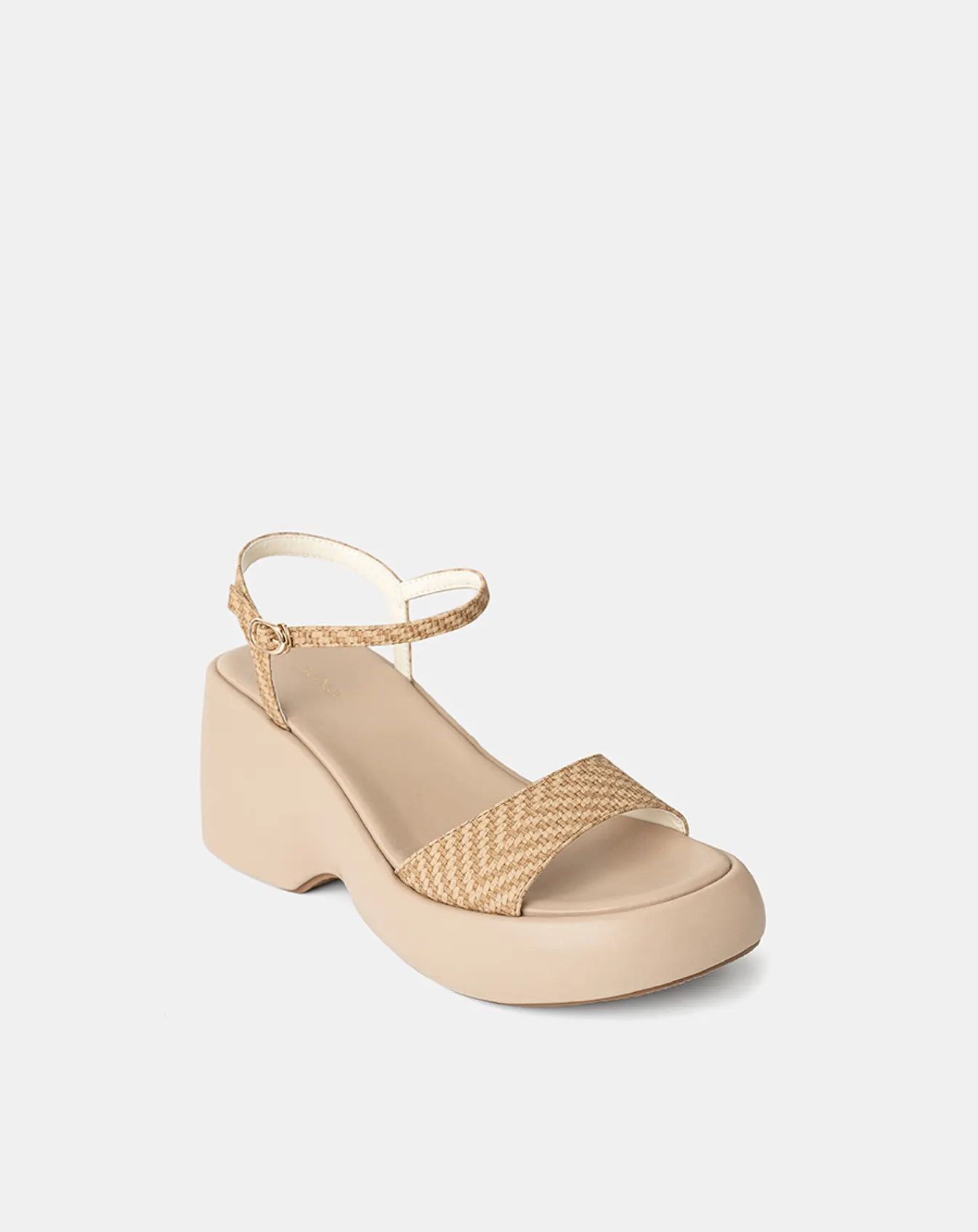 Giày Sandal Xuồng Quai Bản Lớn Phối Quai Cổ Chân - Image 6