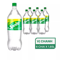 Lốc nước ngọt Sprite hương chanh 1.85 lít (6 chai)