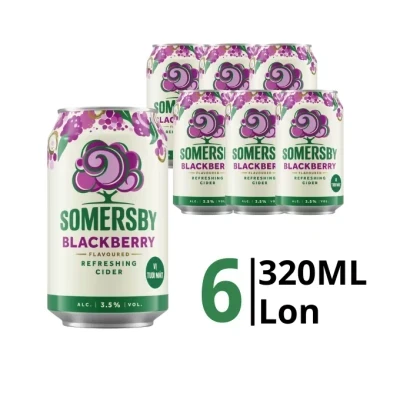 Lốc 6 lon nước táo lên men Somersby 4.5% 320ml