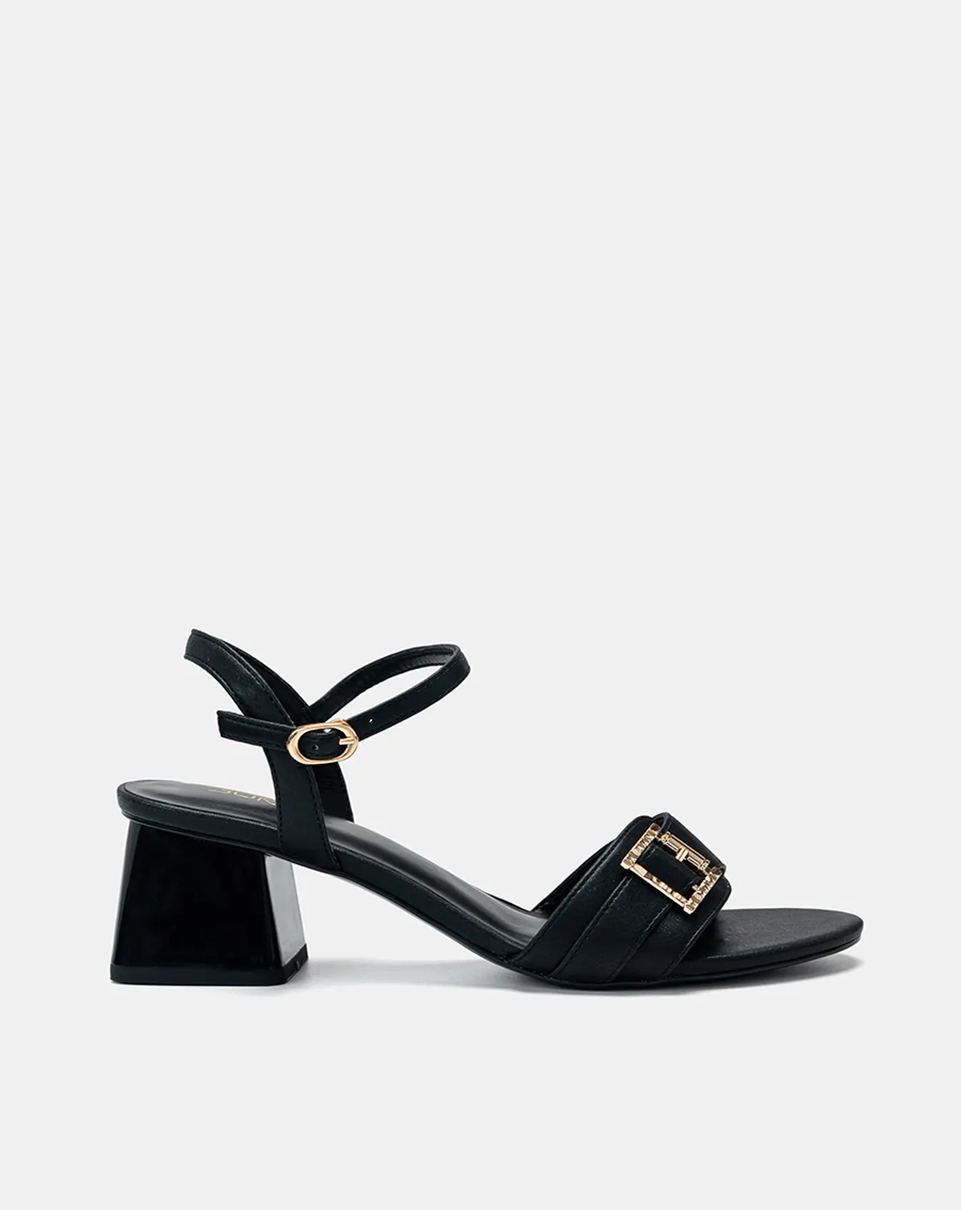 Giày Sandal Quai Đắp Phối Khóa - Image 1