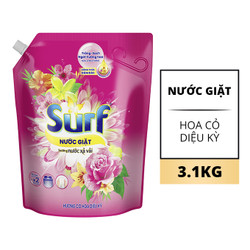 Nước giặt hoa cỏ diệu kỳ túi Surf túi 3.3kg