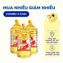Combo 3 Chai Dầu Hỗn Hợp Neptune Light 2L