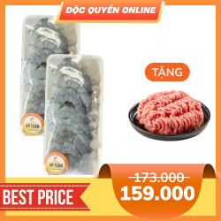 Tôm lột Minh Phú vỉ 200g (2 Vỉ)
