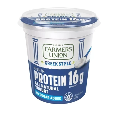 Sữa chua Hy Lạp high protein Farmers Union hộp 500g