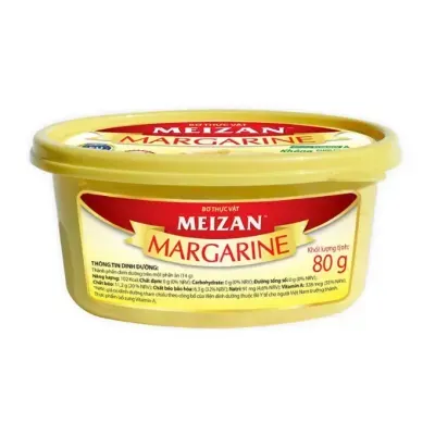 Bơ thực vật Meizan hộp 80g
