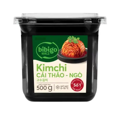 Kim chi cải thảo ngò Ông's Kim Bibigo hộp 500g