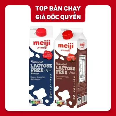 Combo Meiji Lactose Free