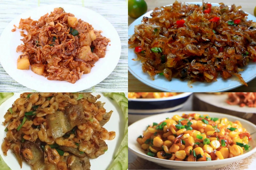5 cách chế biến con ruốc khô hấp dẫn