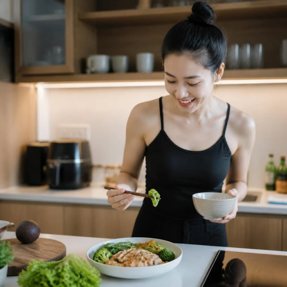 Tự yêu thương bản thân là nền tảng khi mẹ đơn thân muốn yêu lại, bắt đầu từ những điều nhỏ. (Ảnh được tạo bởi AI)