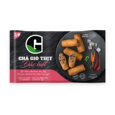 Chả giò thịt đặc biệt G Kitchen gói 400g