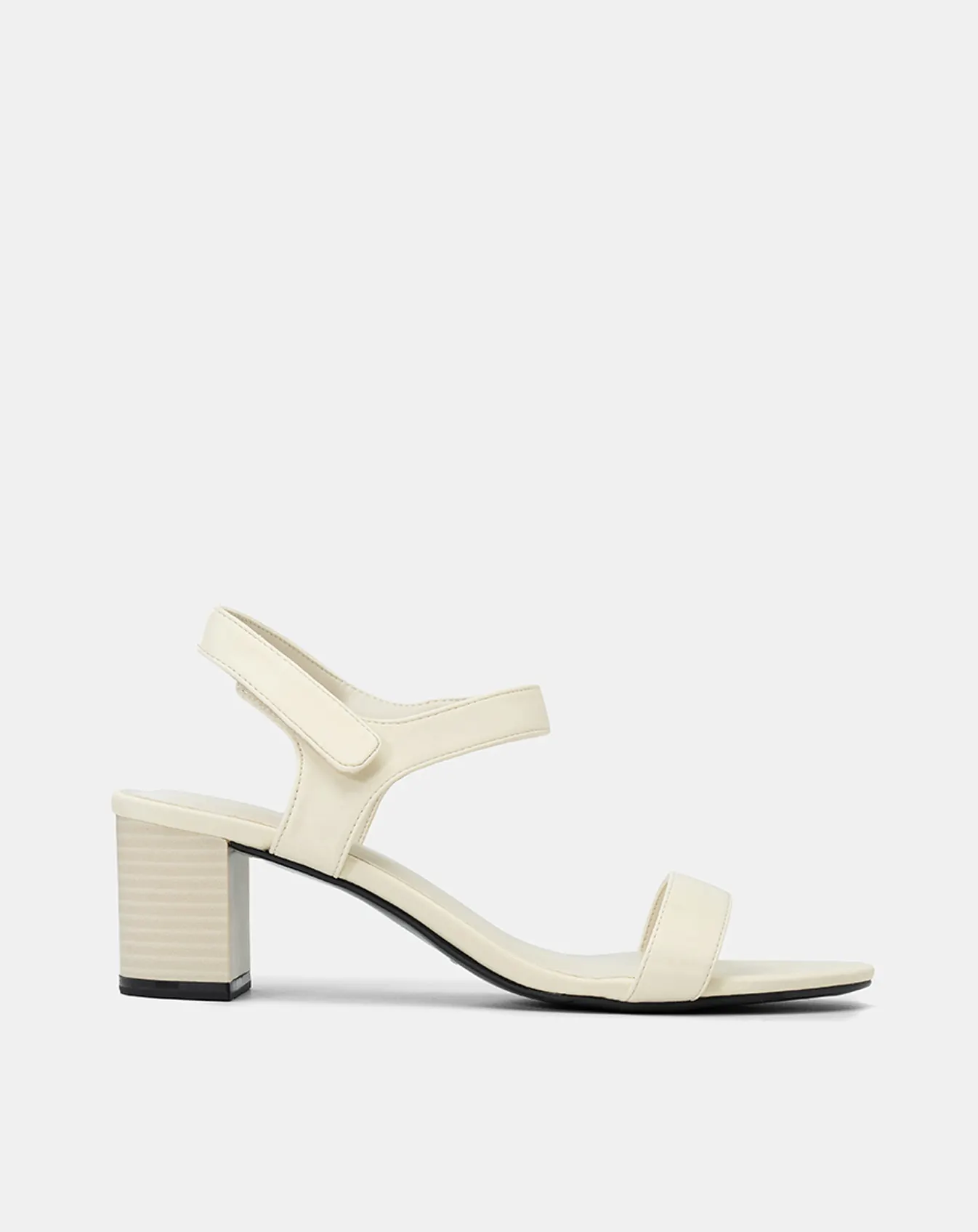 Giày Sandal Gót Trụ Quai Dán - Image 3