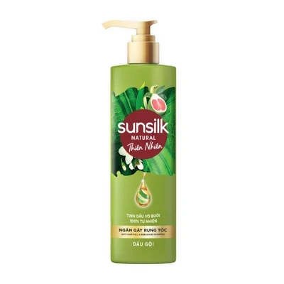 Dầu gội ngăn gãy rụng tóc tinh dầu vỏ bưởi Sunsilk chai 380ml