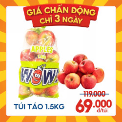 Táo túi 1.5kg (1 Túi)