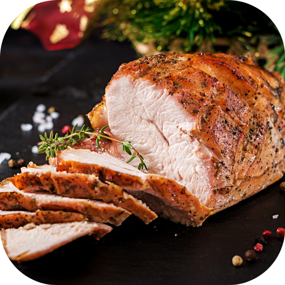 gà tây quay - món ăn truyền thống Giáng Sinh