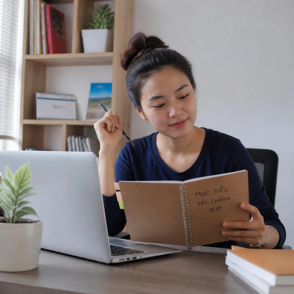 Xác định mục tiêu tài chính trước khi đầu tư. (Ảnh được tạo bởi AI)
