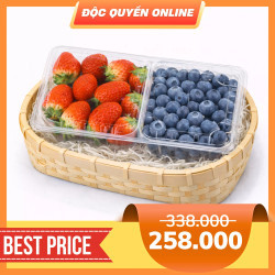 Combo blueberry + dâu tây nhập khẩu (1 Combo)